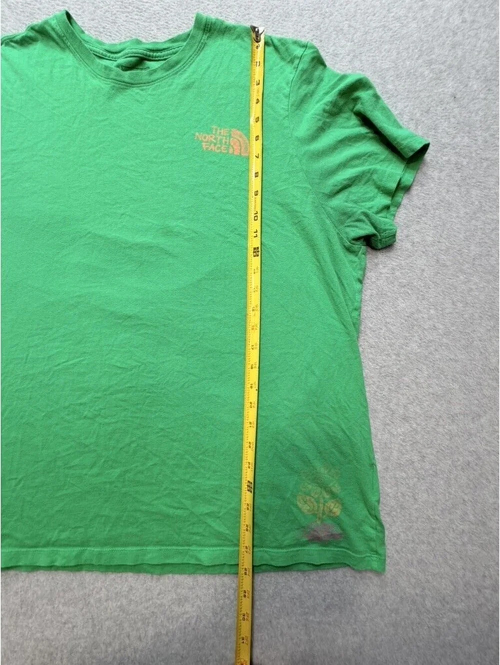 Vintage The North Face Mens T-Shirt XXL Green Outdoors Have More Fun Graphic